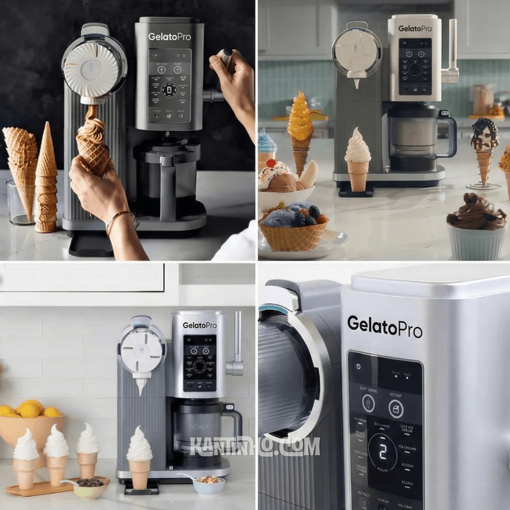 Sorveteira Compacta GelatoPro 7 em 1 Bivolt - Completa - Imagem 2