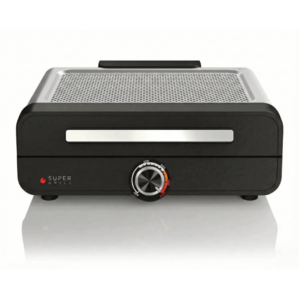 Super Grill Compacto Sem Fumaça - Preto - Imagem 1