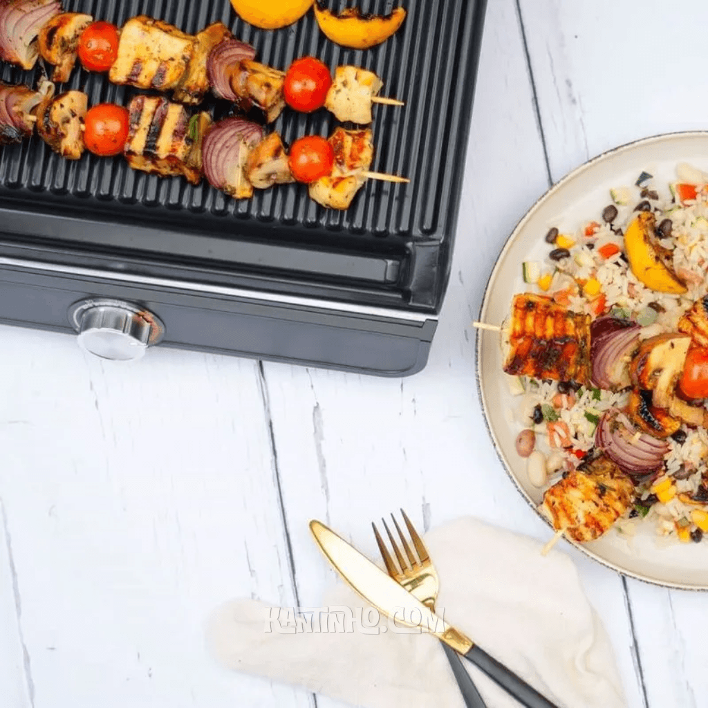 Super Grill Compacto Sem Fumaça - Preto - Imagem 4