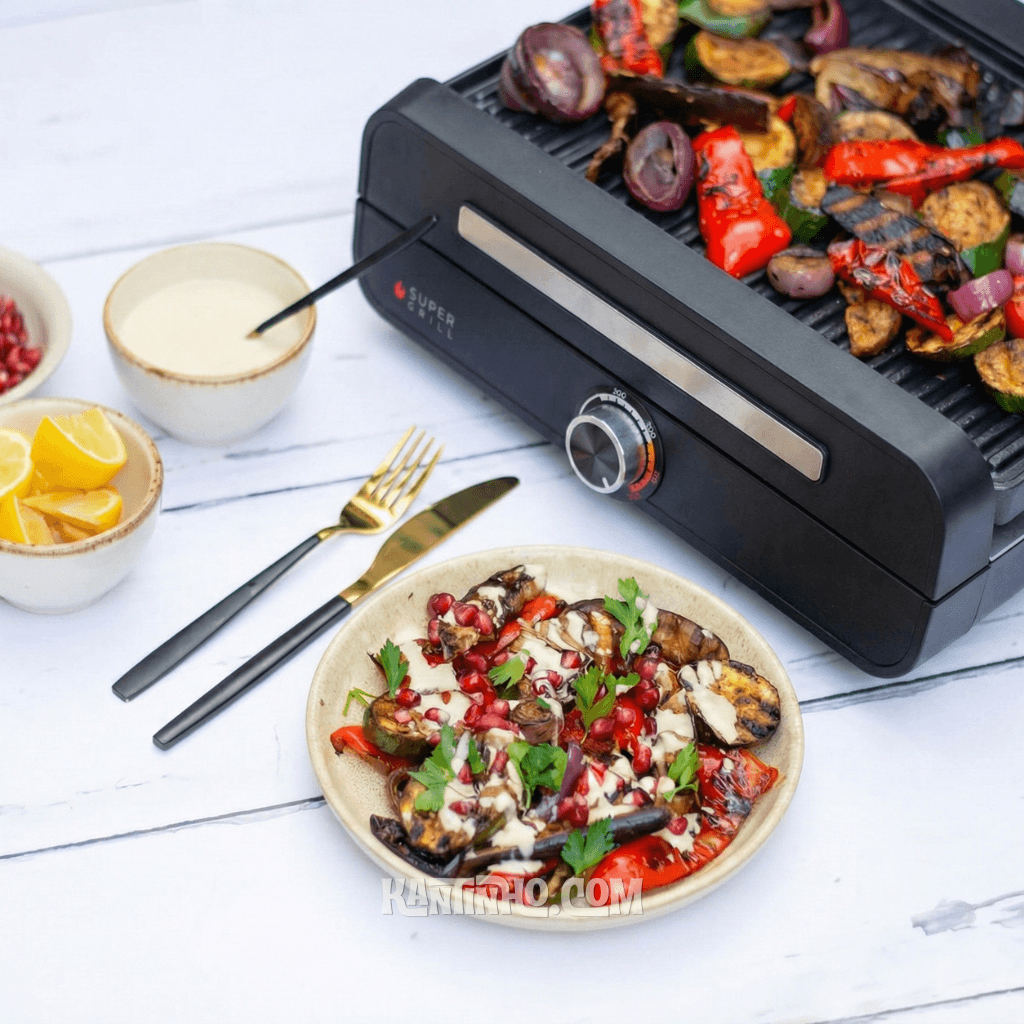 Super Grill Compacto Sem Fumaça - Preto - Imagem 5