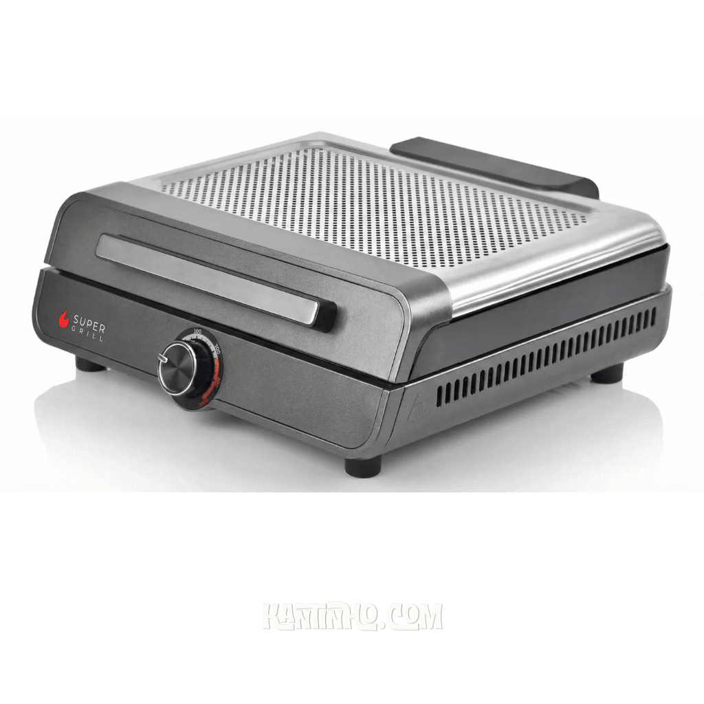 Super Grill Compacto Sem Fumaça - Preto - Imagem 10