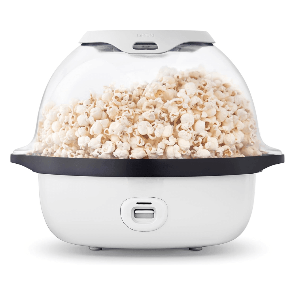 Pipoqueira CinePop Giratória 2 em 1 de 6 Litros Bivolt - Branco - Imagem 1
