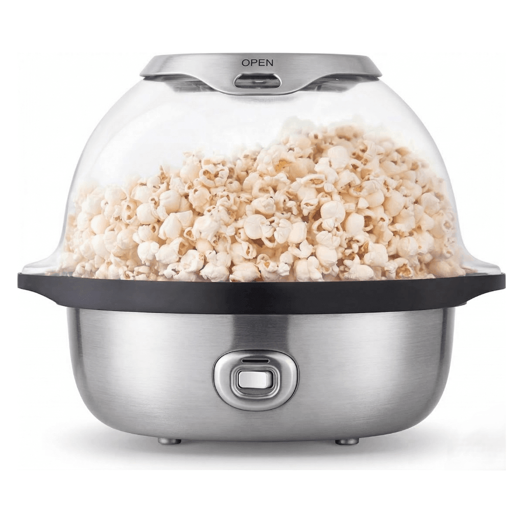 Pipoqueira CinePop Giratória 2 em 1 de 6 Litros Bivolt - Branco - Imagem 12