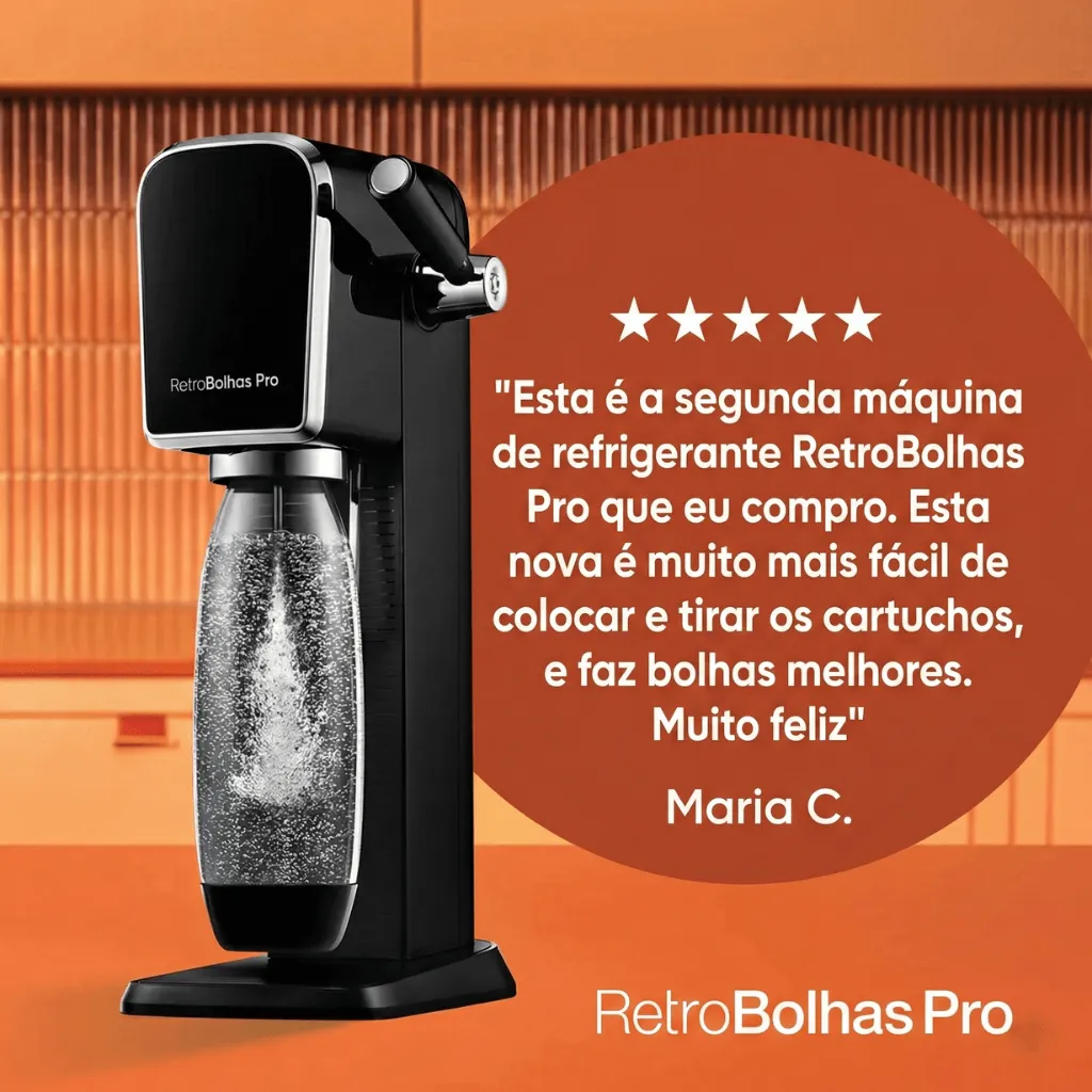 RetroBolhas Pro com Cilindro - Preto - Imagem 4