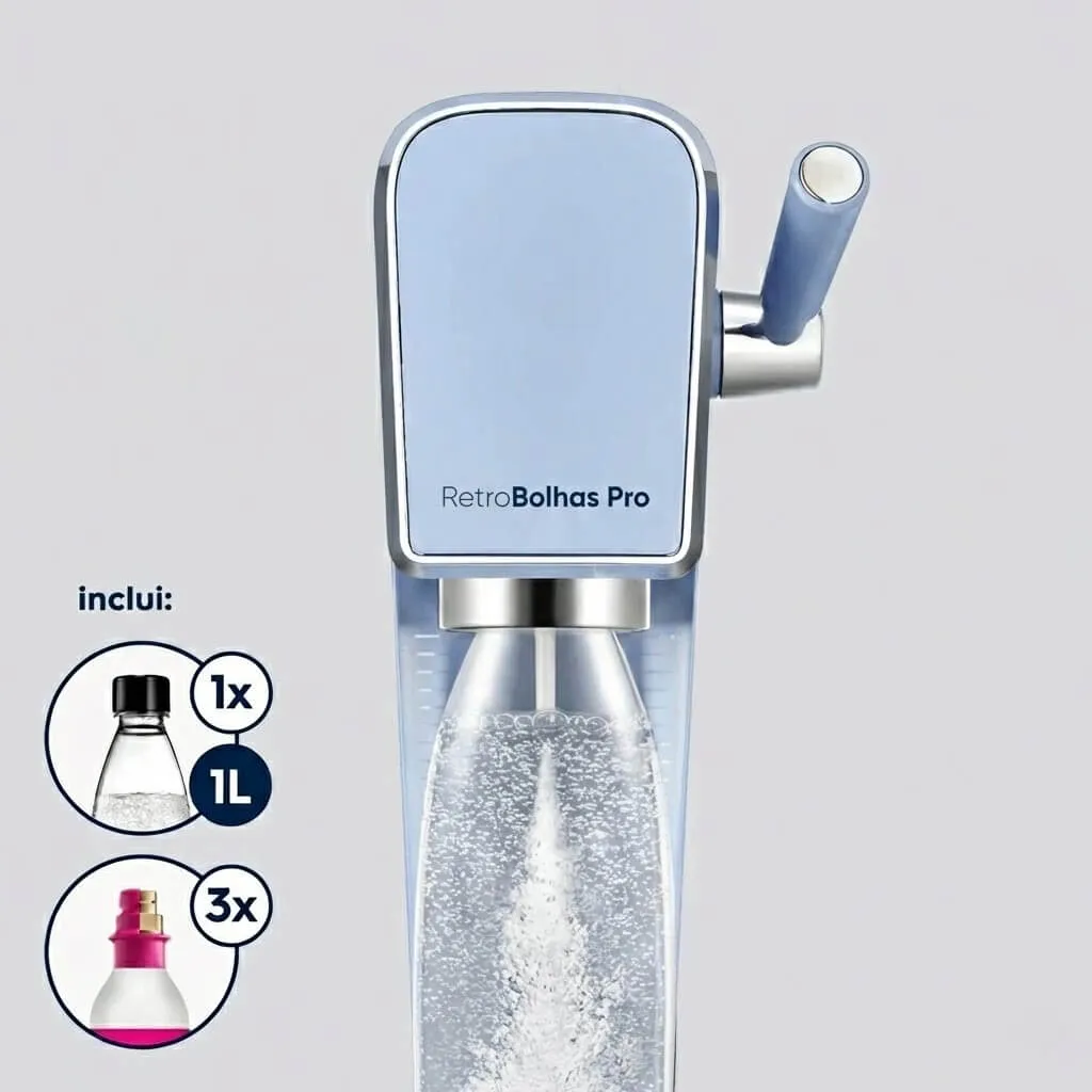 RetroBolhas Pro com Cilindro - Preto - Imagem 9