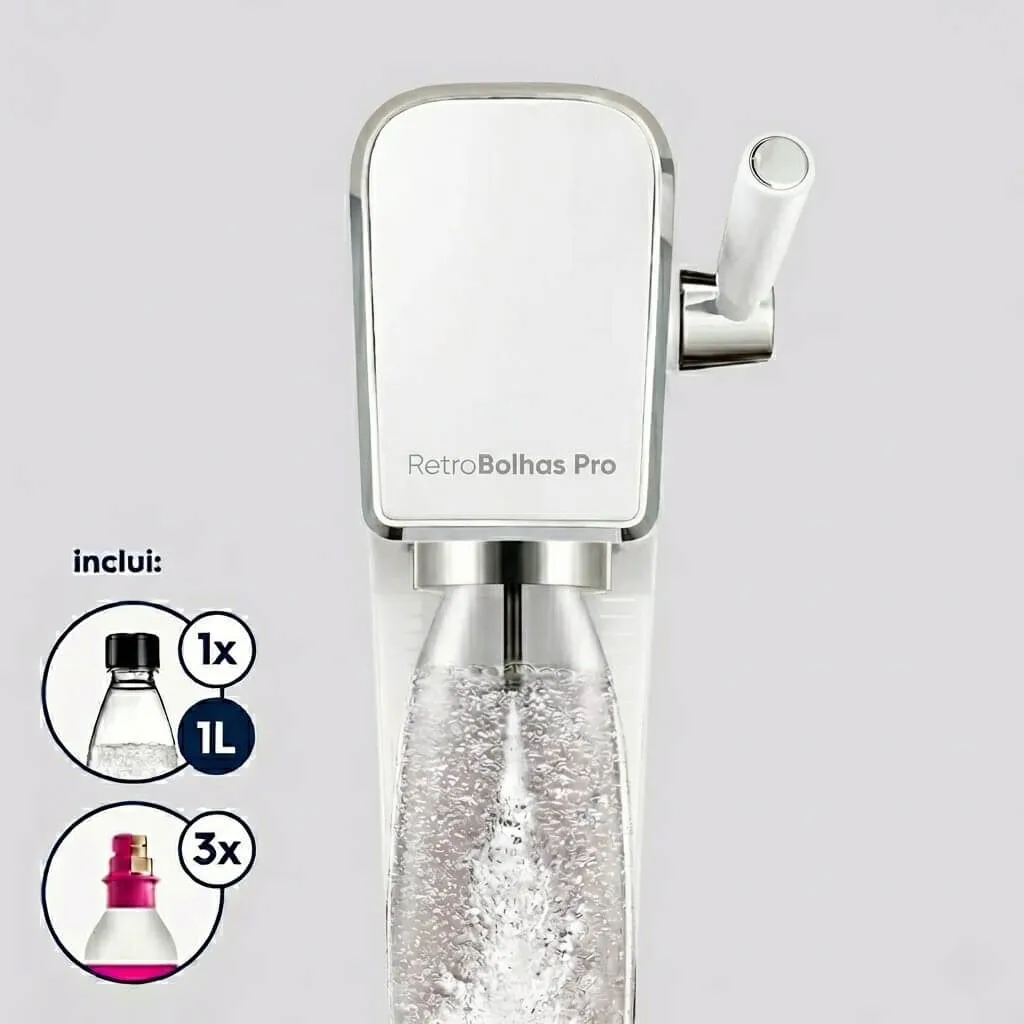 RetroBolhas Pro com Cilindro - Preto - Imagem 10