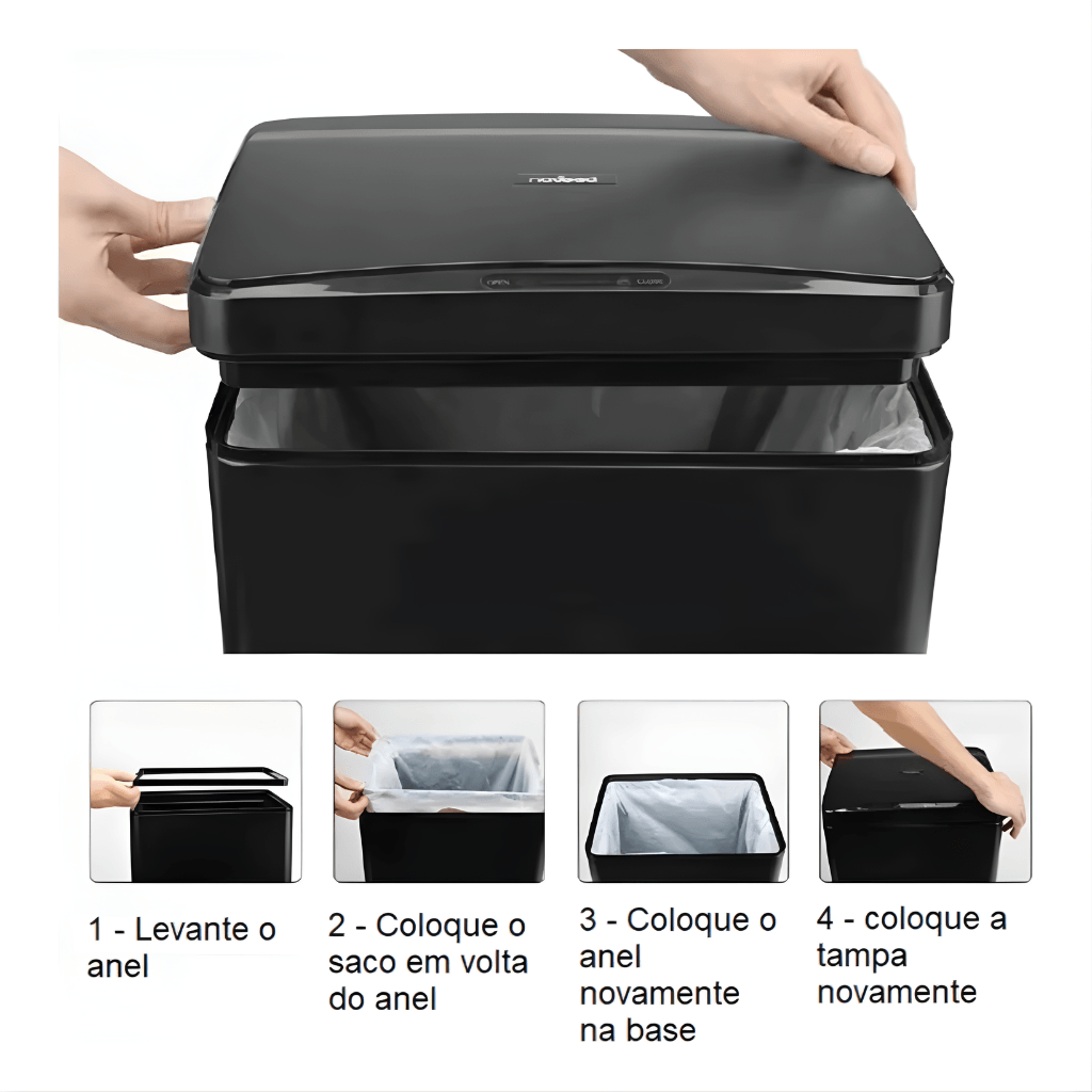 Lixeira Automática Inteligente com Sensor de Movimento - Imagem 4